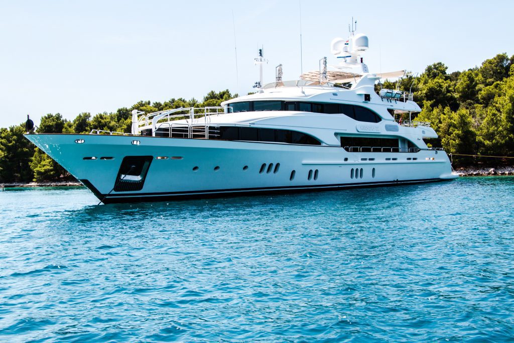 Big expensive yacht